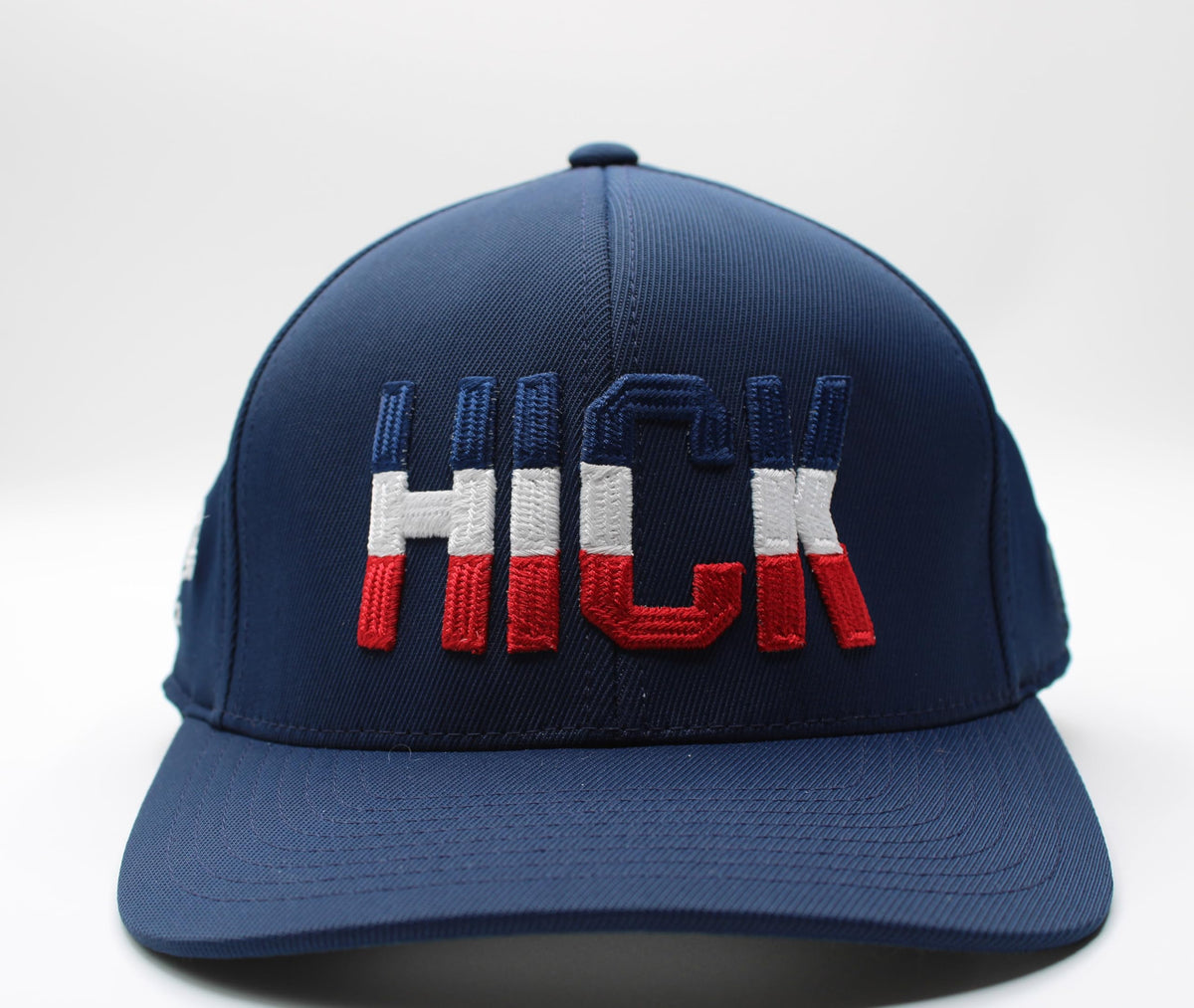 Navy Blue Cotton Blend Adjustable Snapback Baseball Cap D92647