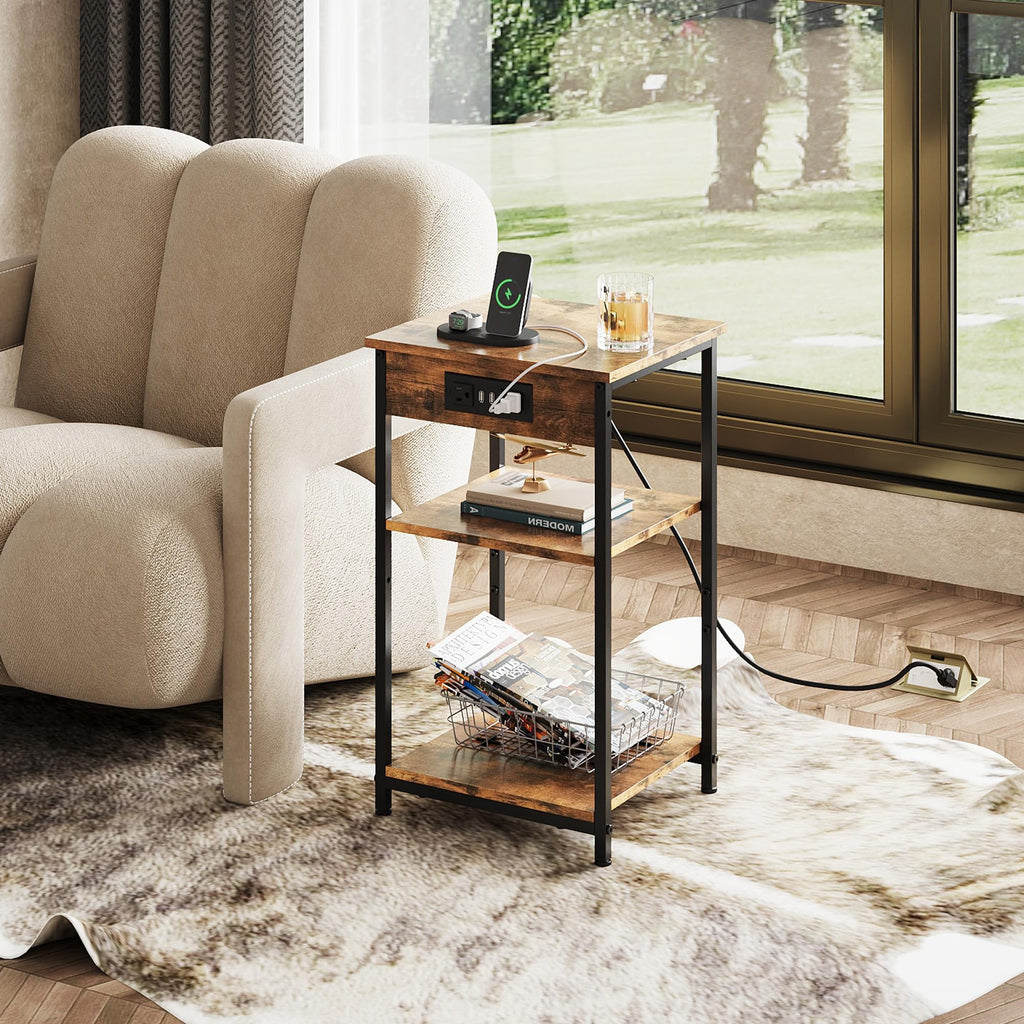 End Table with Charging Station O238729