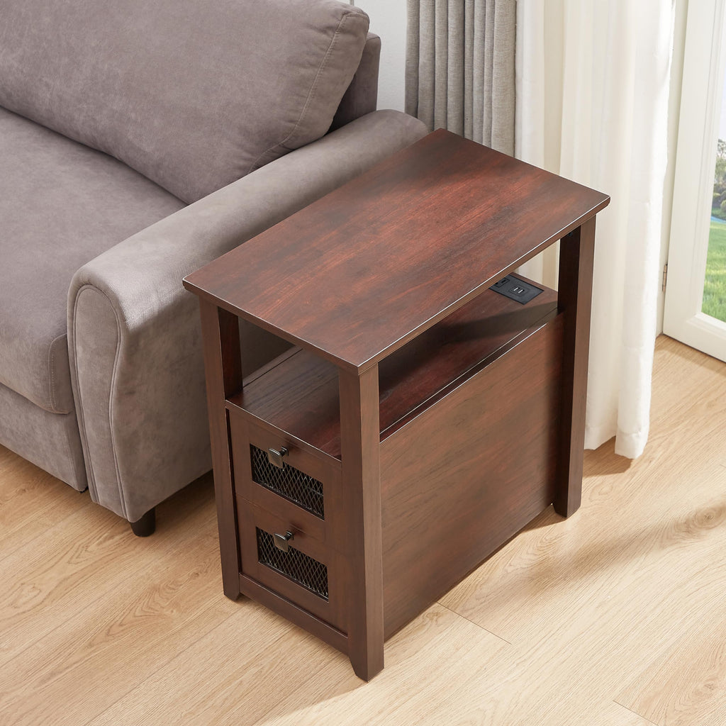 XXL End Table with Charging Station G764