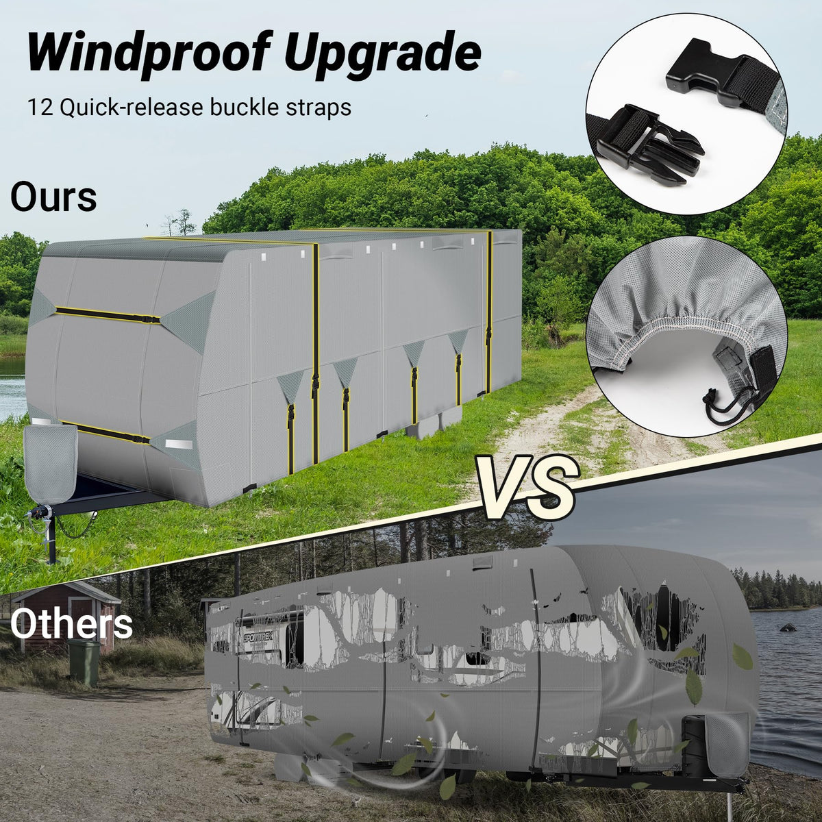 18-20 ft Travel Trailer RV Cover S58938