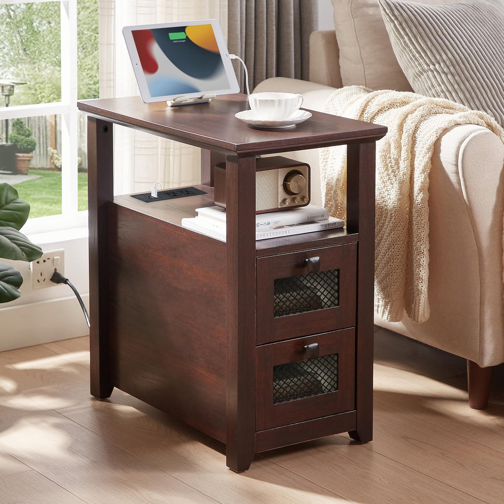 XXL End Table with Charging Station G764