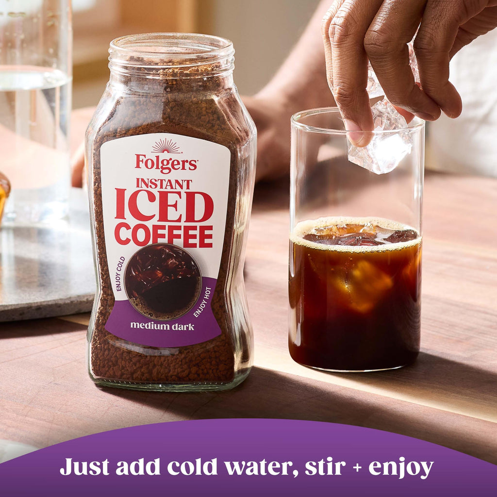 Instant Iced Coffee 7 Ounce Jar Pack of 6 E5117