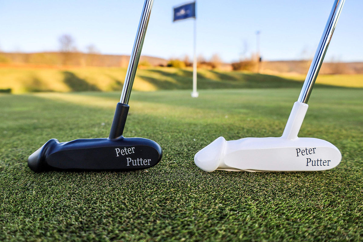 Classic Black & White Golf Putter with Graphite Shaft N341271